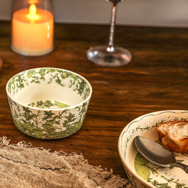 Retro Lily Of The Valley Dinnerware