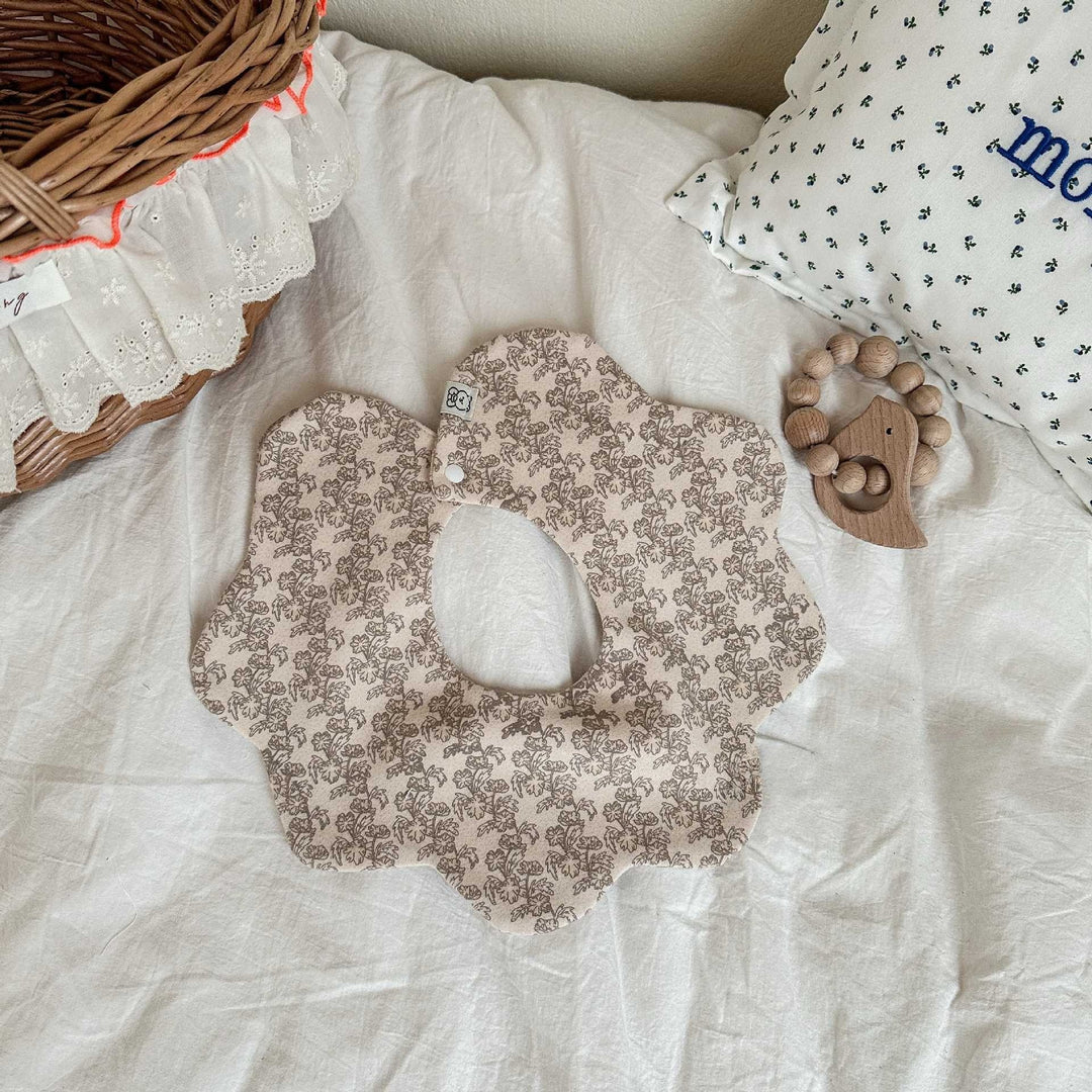 Soft Garden Petal Bib Set