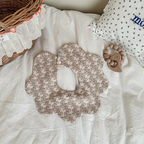 Soft Garden Petal Bib Set