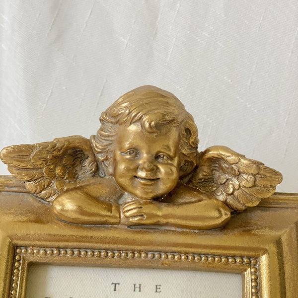 Regal Cherub Photo Frame