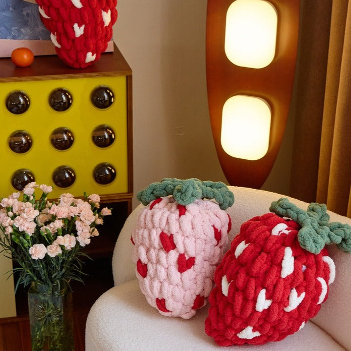 Sweet Strawberry Cushion