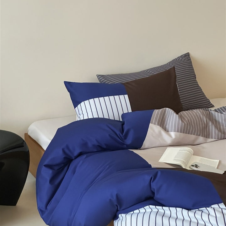 Downtown Patchwork Bedding Set