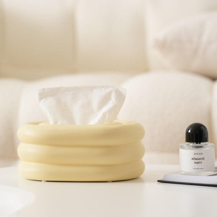 Puff Ceramic Tissue Box