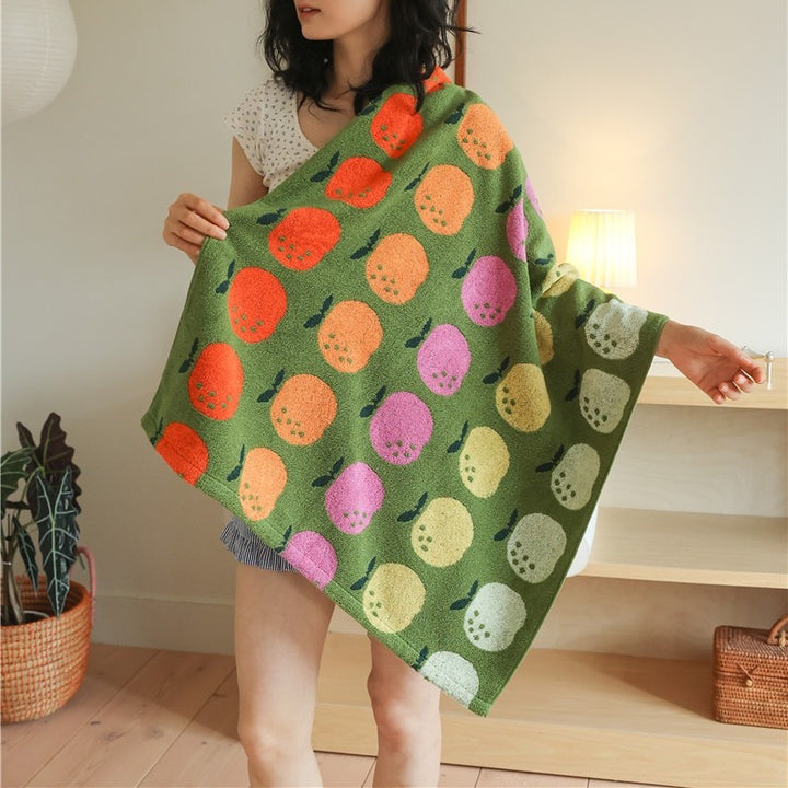 Clementine Dot Towel