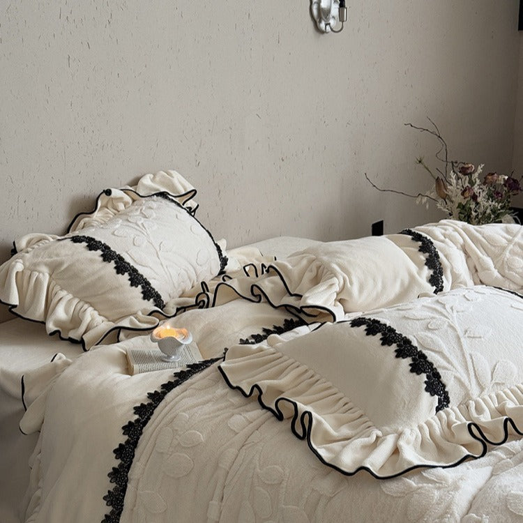 Houndstooth Warm Bedding Set