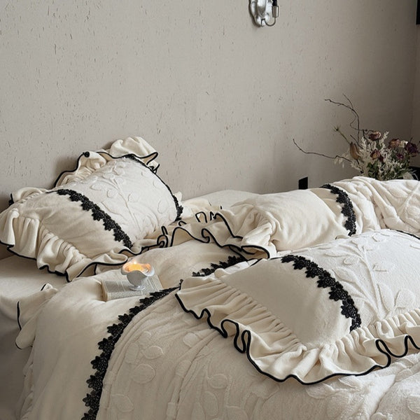 Houndstooth Warm Bedding Set