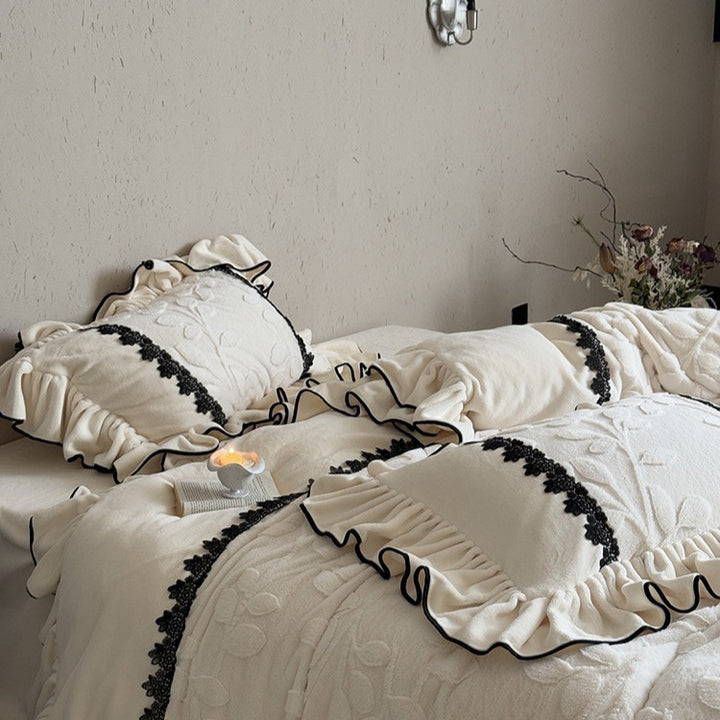 Houndstooth Warm Bedding Set