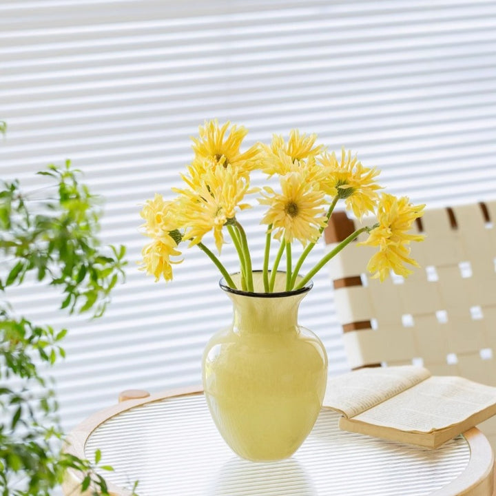Ethereal Glow Glass Vase Collection