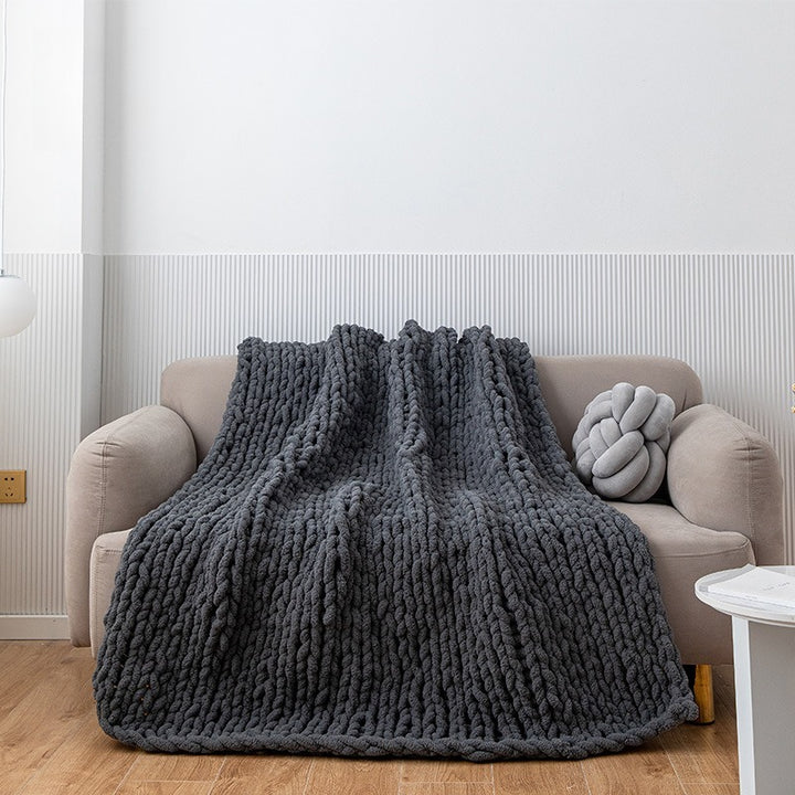 Rope Stitch Throw