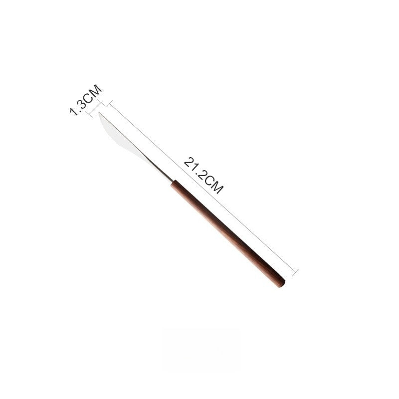 Warm Wood Handled Flatware