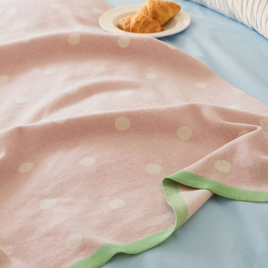 Dot Breeze Throw & Cushion