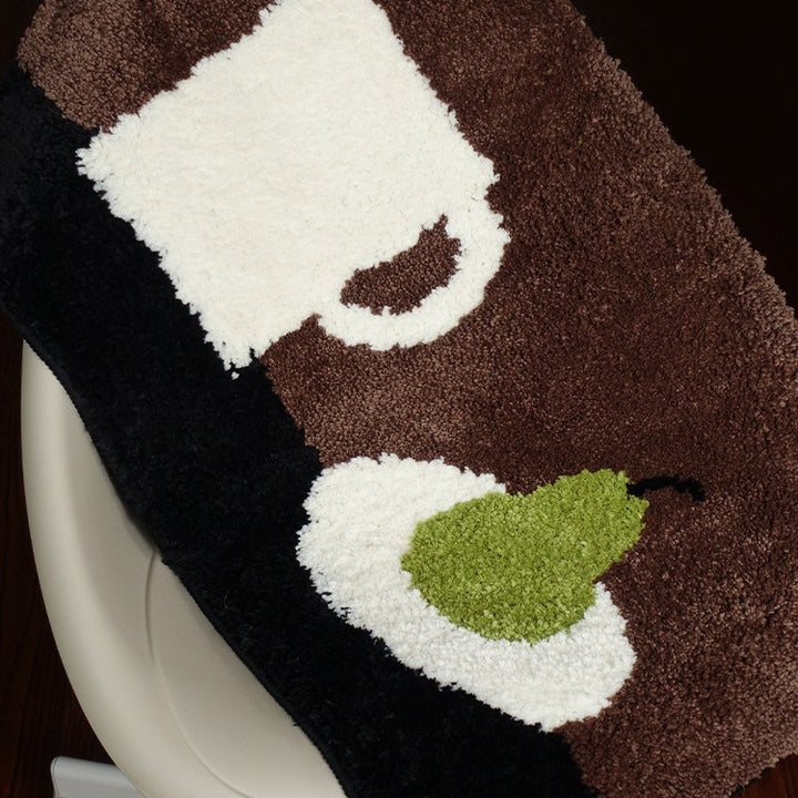 Green Pear Bath Mat Collection