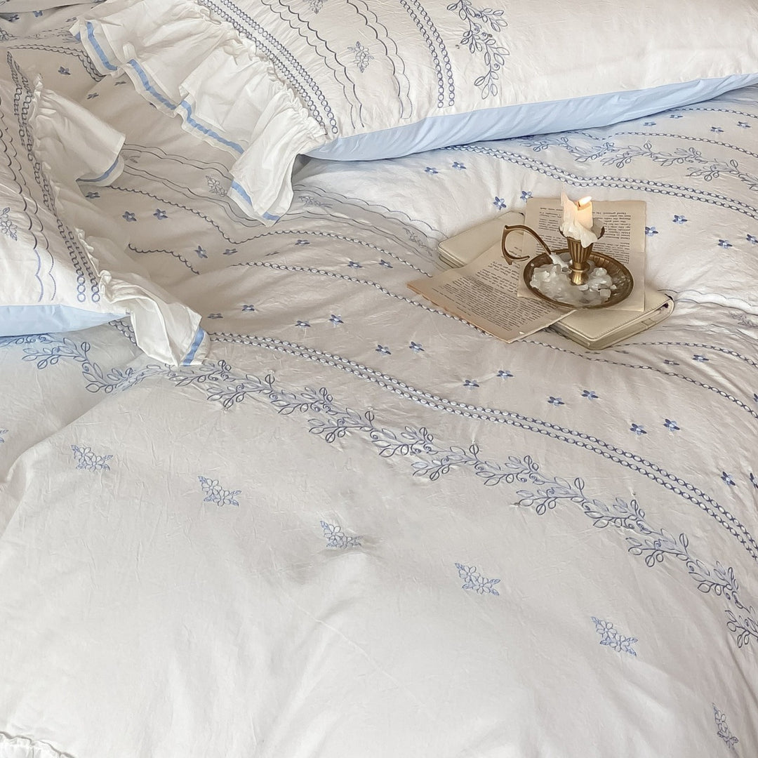 Blue Land Bedding Set