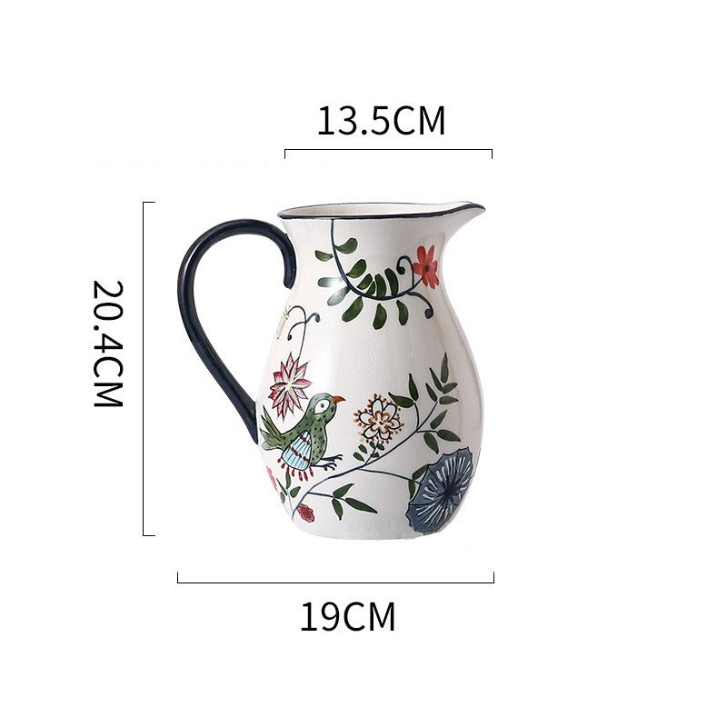 Vintage Pattern Ceramic Vase Collection