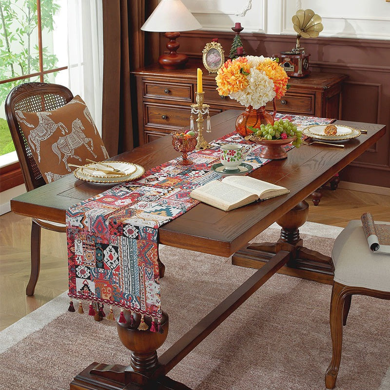 Boho Patchwork Table Runner