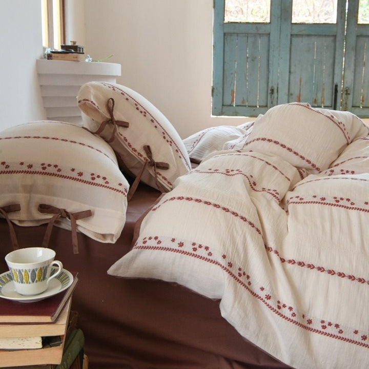 Sunlit Fresh Cotton Bedding Set