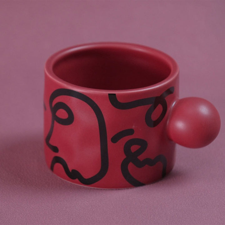 Abstract Graffiti Tea Cup Collection