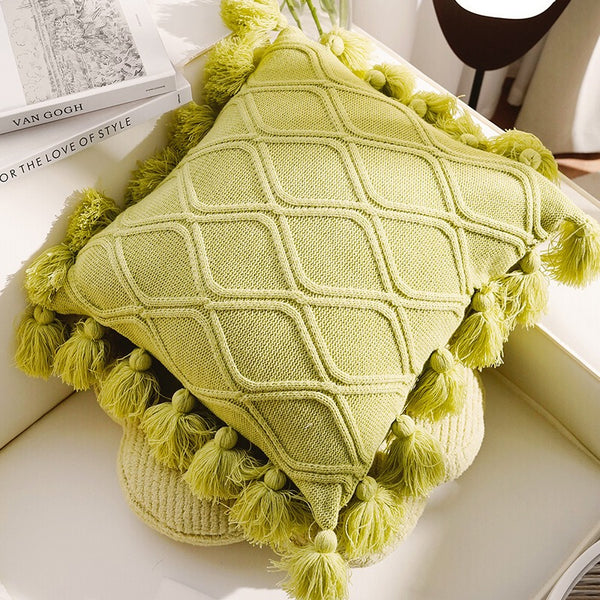 Bright Garden Embroidery Cushion