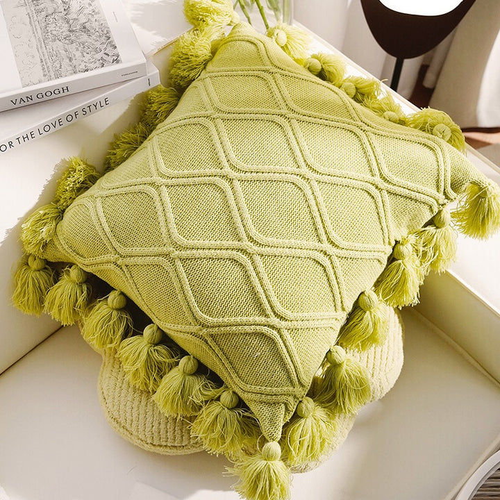 Bright Garden Embroidery Cushion