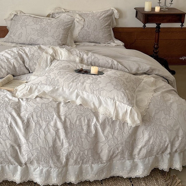 Countryside Textile Floral Bedding Set