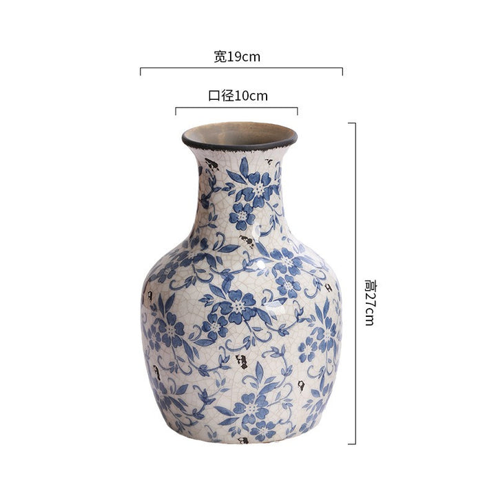 Blue Countryside Ceramic Vase Collection