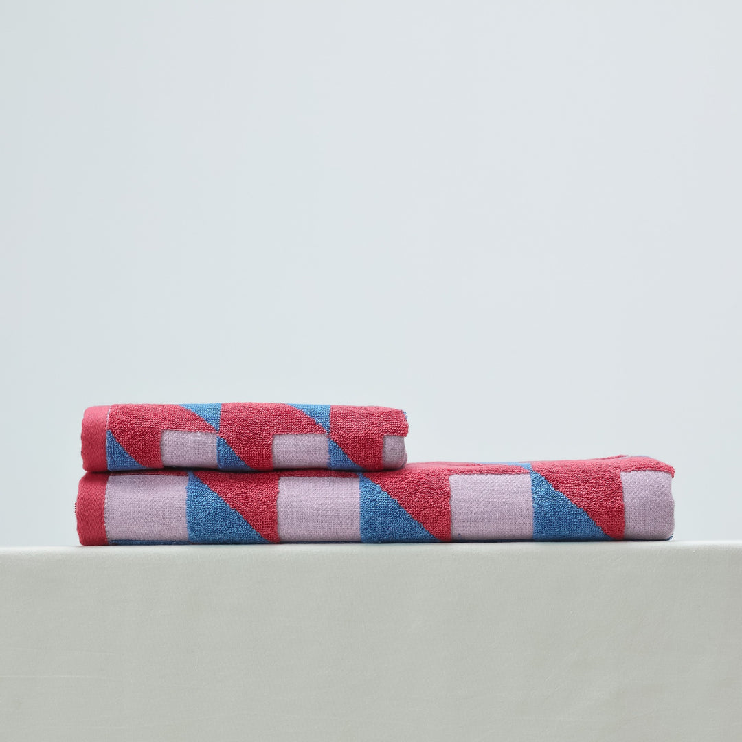 Colourful Geometry Towel Set Collection