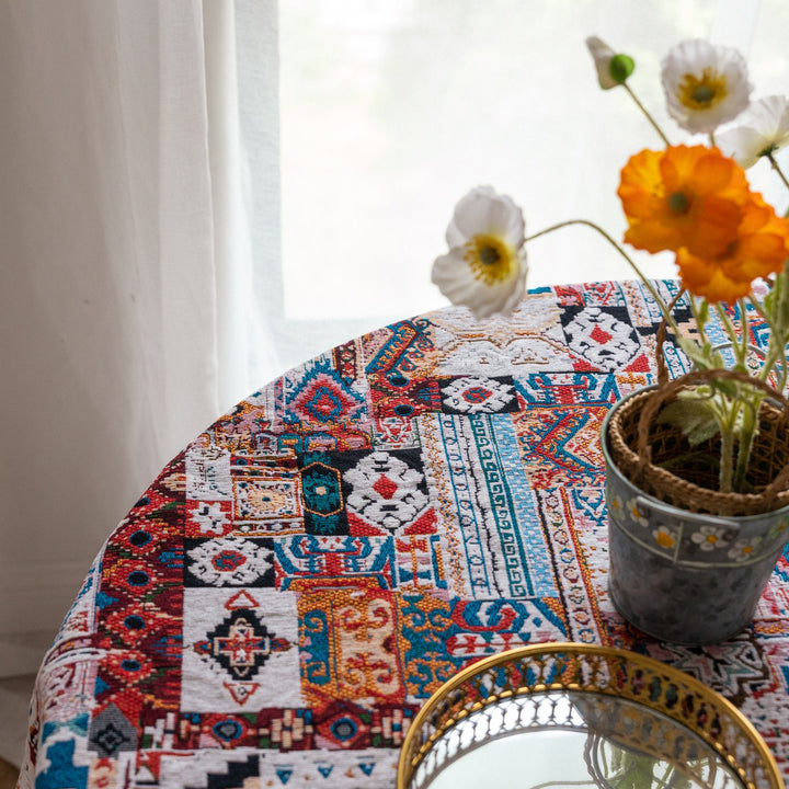 Mexico Style Tassel Table Cloth Collection