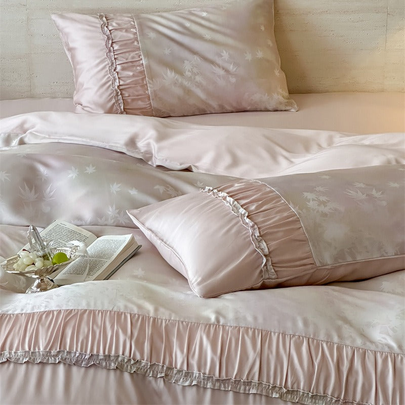 Elegant Silk Bedding Set Collection