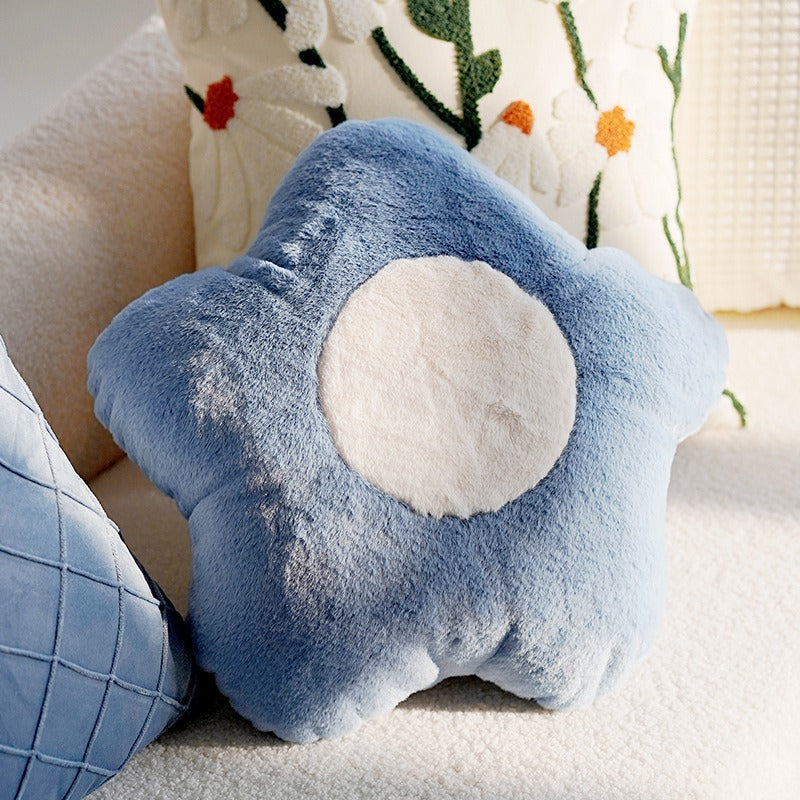 Blue Bloom Cushion