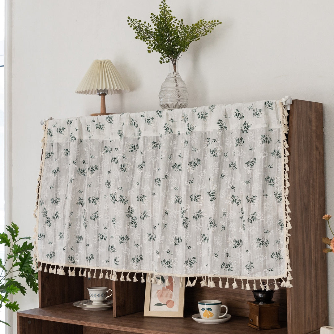 Fresh Grass Tassel Curtain