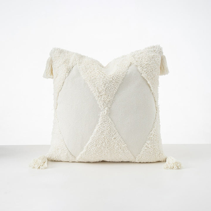 Cream Plush Cushion Collection