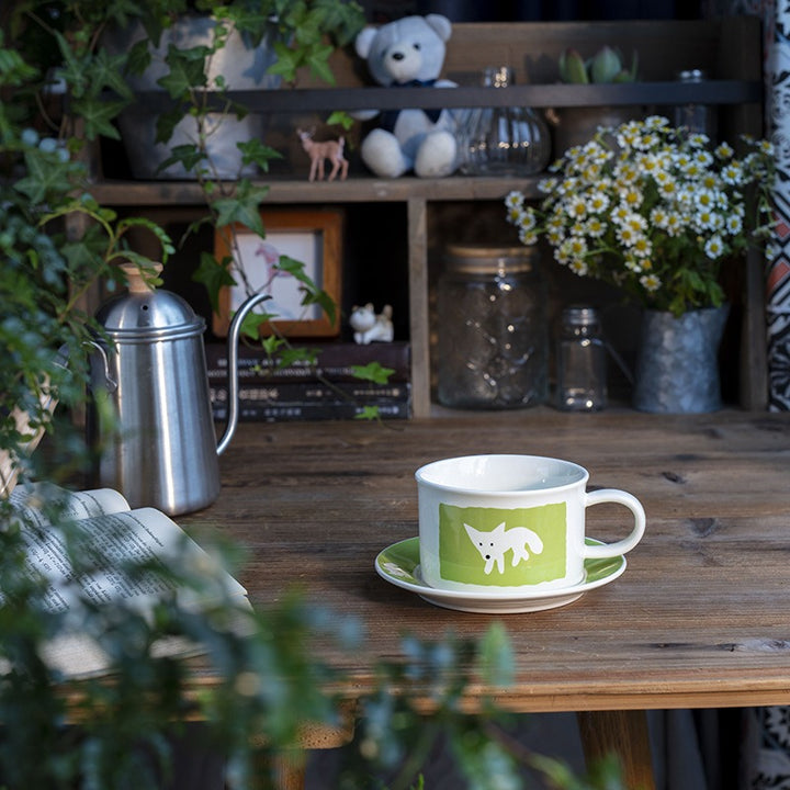 Wide Awake Teacup Set