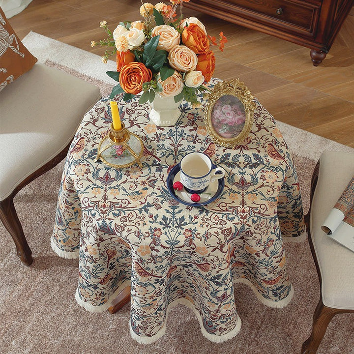 Royal Skies Round Tablecloth