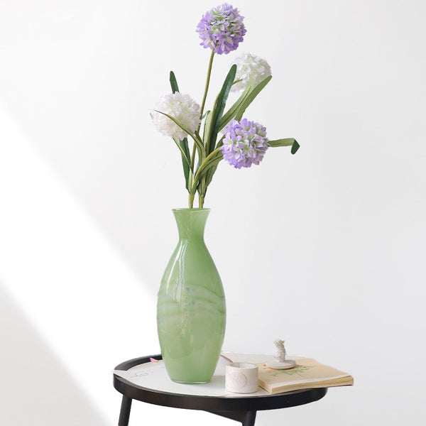 Green Zen Glass Vase