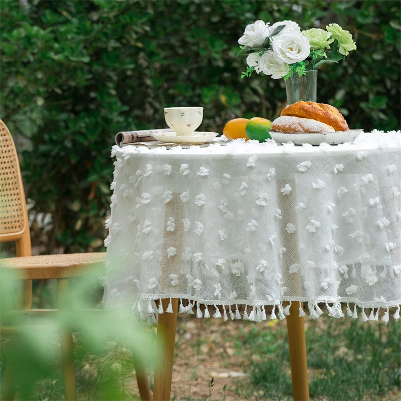 Fur Fur Round Table Cloth