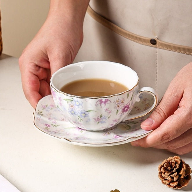 Breezy Blossom Teacup Set