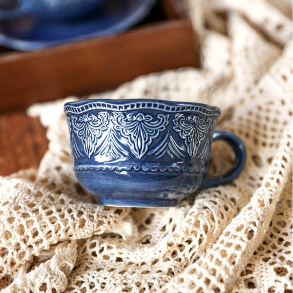 Blue Mystery Tea Cup Set