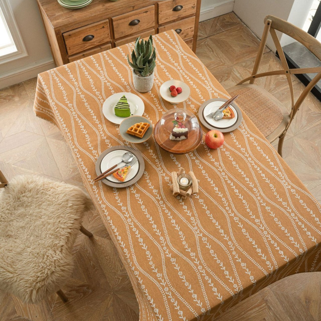 Vine Wave Tablecloth