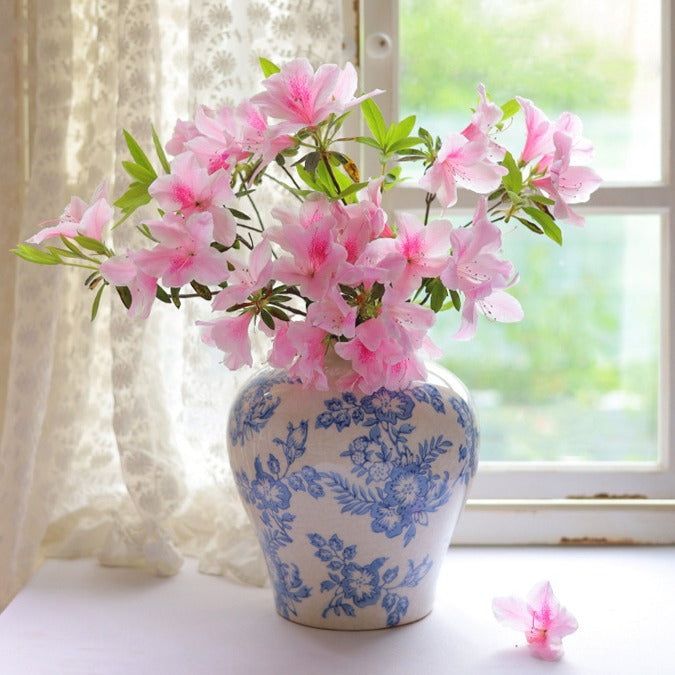 Blue Countryside Ceramic Vase Collection