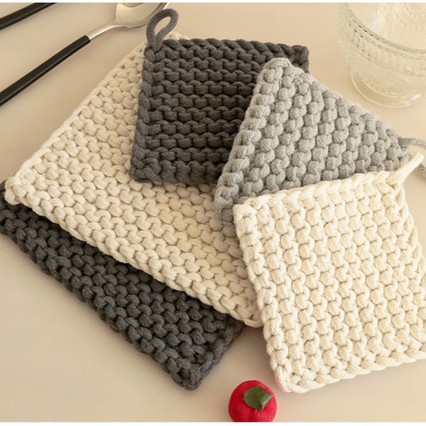 Japanese Square Trivet Mat Set