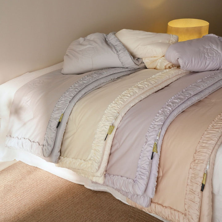 Buttercream Ruffle Bedding Set