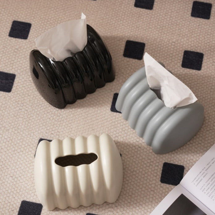 Yummy Toast Ceramic Tissue Box