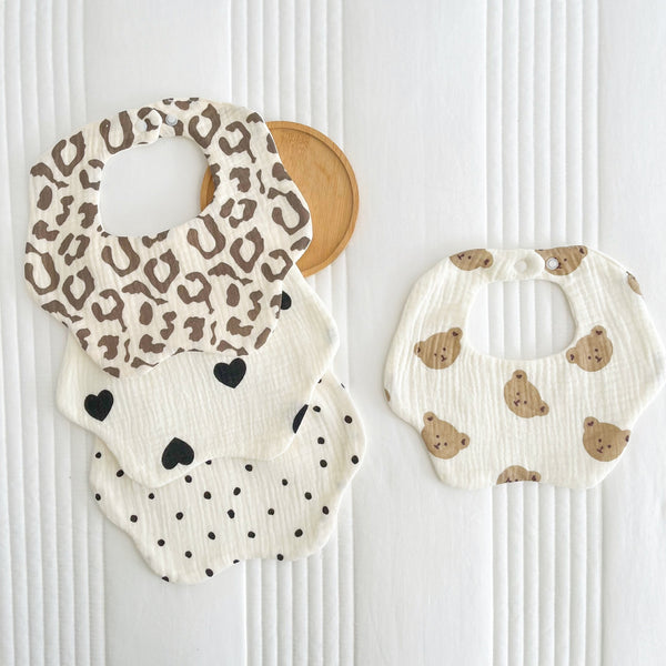 Tiny Joy Petal Bib Set