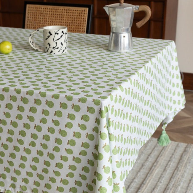 Green Apple Table Cloth