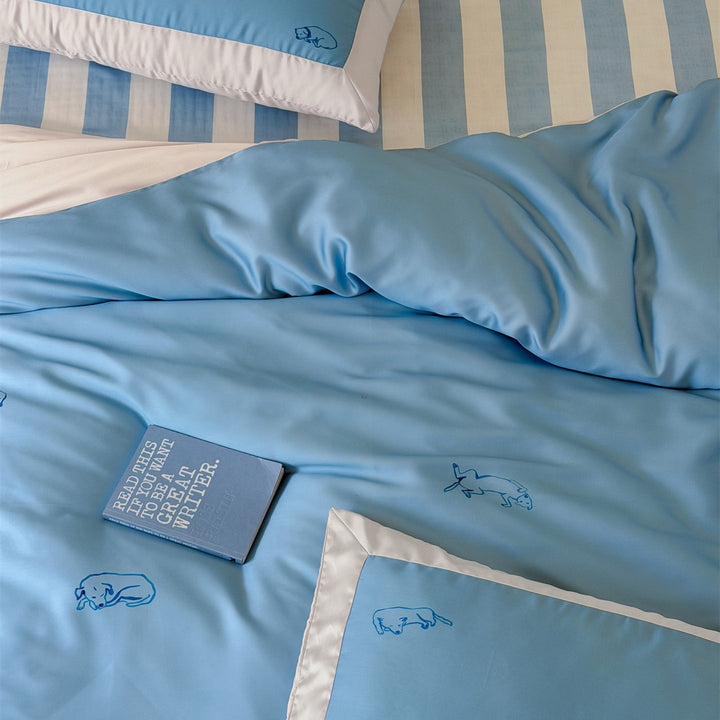 Blue Nap Puppy Bedding Set