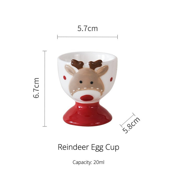 Merry Xmas Egg Cup