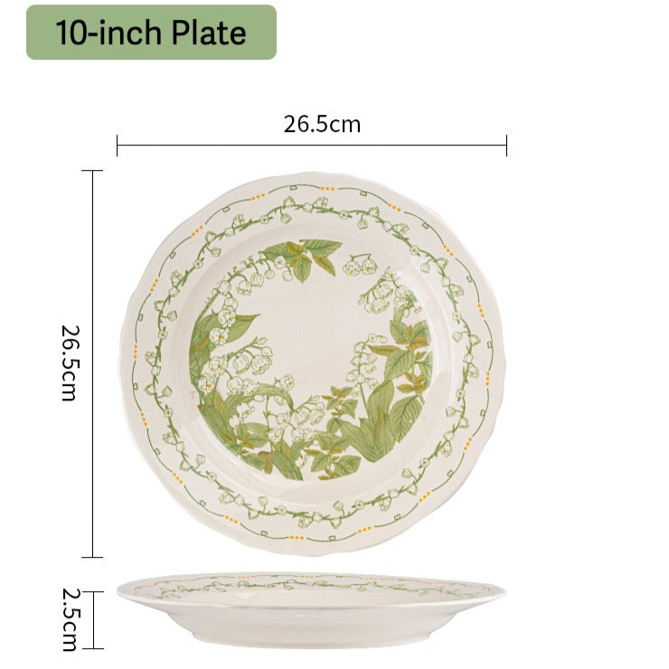 Bellflower Ceramic Dining Set