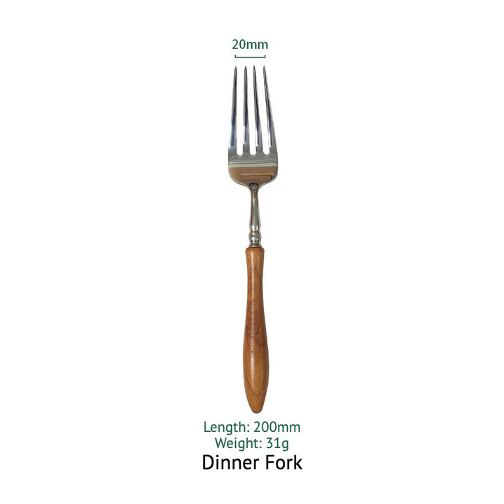 Retro Timber Cutlery