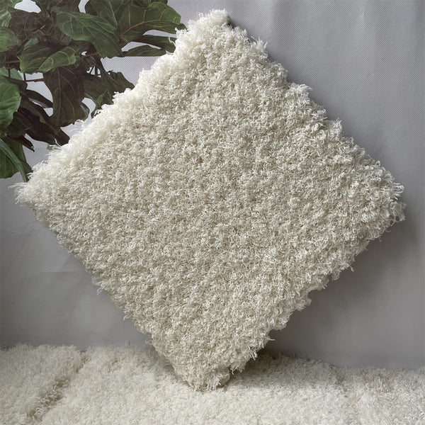 Fluffy Puzzle Tile Set - Teddy Cream