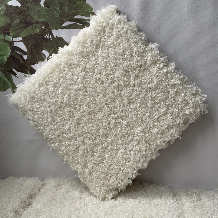 Fluffy Puzzle Tile Set - Lavender Cloud